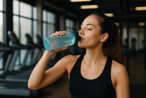 unos vode tokom treninga