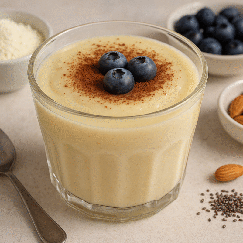 puding sa posnim mlekom u prahu